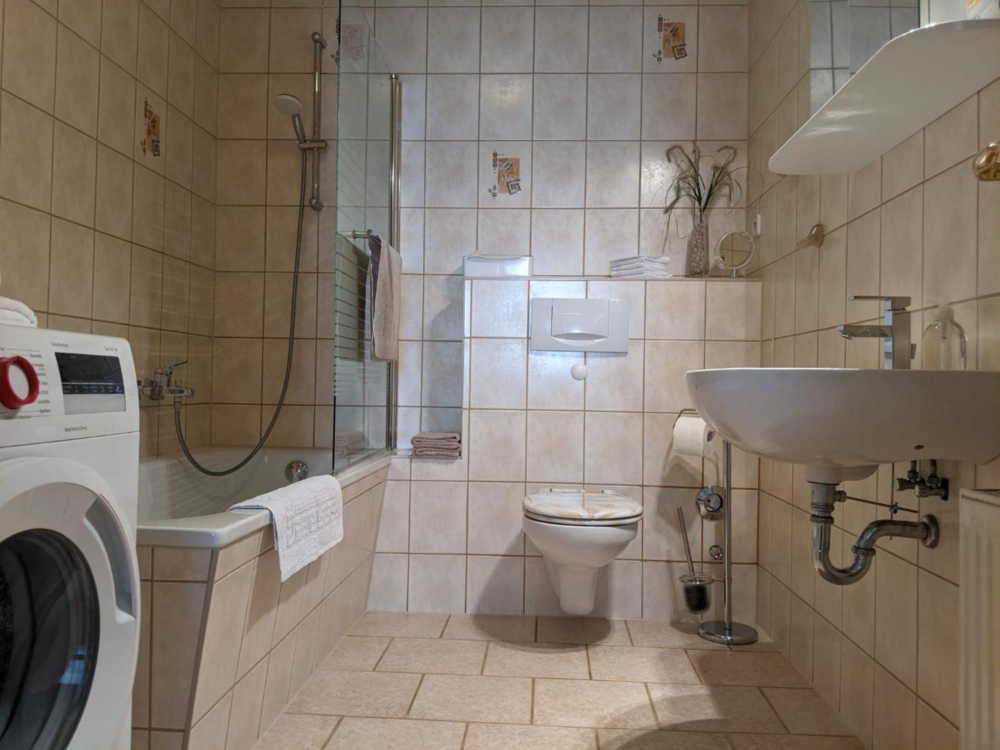 Ferienwohnung Am Ueckerpark Ueckermünde Dış mekan fotoğraf
