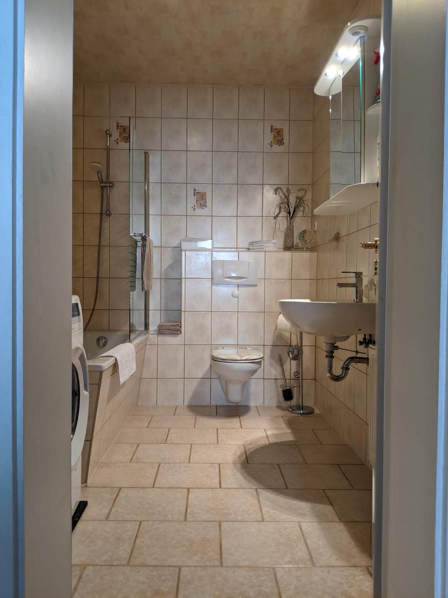 Ferienwohnung Am Ueckerpark Ueckermünde Dış mekan fotoğraf