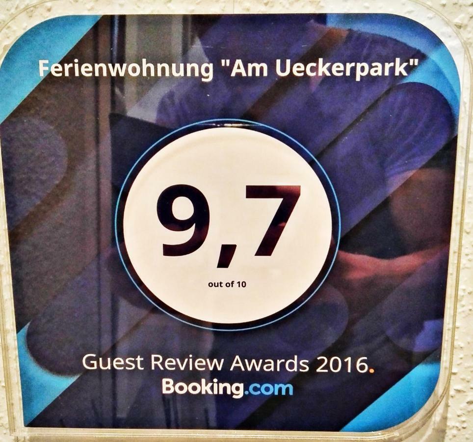 Ferienwohnung Am Ueckerpark Ueckermünde Dış mekan fotoğraf